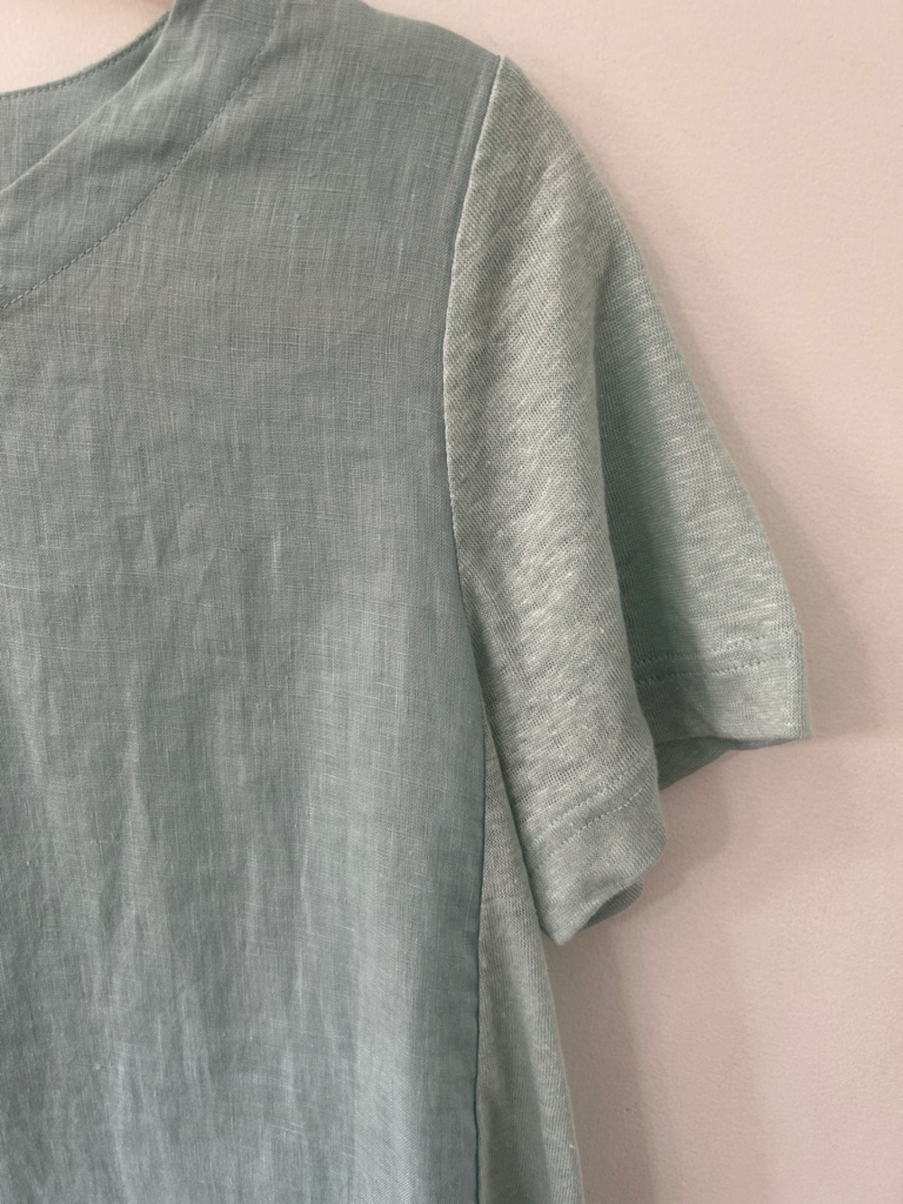 J.Jill Love Linen Top Women’s S Green Lightweight Flowy Short Sleeve Casual - Picture 14 of 14
